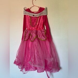 Pink and Gold Aurora Inspired Costume 7/8